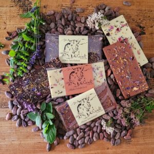 Allgäu Schokolade - Vollmilch, Zartbitter, Weiß mit Blüten, 80 g