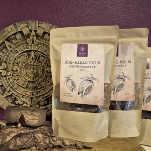 Madagaskar Rohkakao 100% im Block, vegan, 200 g